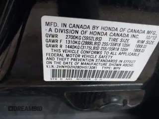 2013 Acura MDX with VIN 2HNYD2H28DH513081, listed as a IAAI auction lot 41552009 with 145,170 mi miles. Bid and sale history available at carsss.com. Image 9.