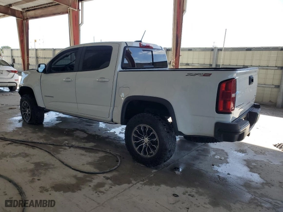 2022 Chevrolet Colorado 4WD ZR2 with VIN 1GCGTEEN2N1213847, listed as a Copart auction lot 80972244 with 35,902 mi miles and Non Repairable. Bid and sale history available at carsss.com. Image 2.