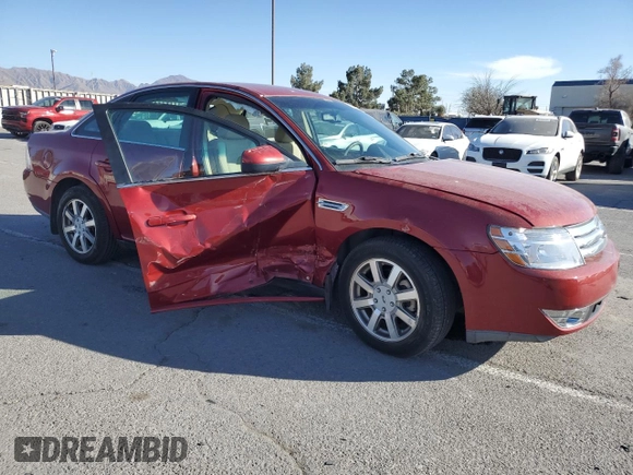 2009 Ford Taurus SEL with VIN 1FAHP24W89G105582, listed as a Copart auction lot 46047985 with 52,087 mi miles and Salvage Title. Bid and sale history available at carsss.com. Image 4.