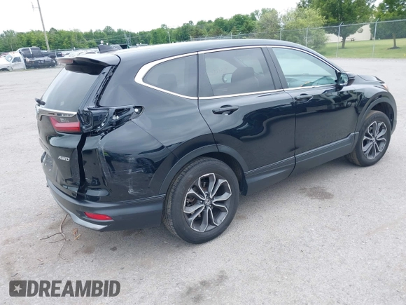 2020 Honda CR-V EX with VIN 5J6RW2H52LL047075, listed as a IAAI auction lot 42517112 with 71,769 mi miles and . Bid and sale history available at DreamBid. Image 4.