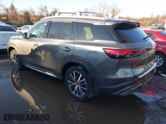 2023 Infiniti QX60 Sensory с VIN 5N1DL1GS4PC332940, выставлен на аукционе IAAI как лот 41585023 с пробегом 32 543 миль миль и . История ставок и продаж доступна на DreamBid. Изображение 3.