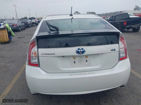 2013 Toyota Prius One with VIN JTDKN3DU0D1675341, listed as a IAAI auction lot 41906996 with 102,492 mi miles. Bid and sale history available at carsss.com. Image 16.