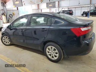 2012 Kia Rio LX with VIN KNADM4A34C6072811, listed as a Copart auction lot 68295334 with 77,167 mi miles and Salvage Title. Bid and sale history available at carsss.com. Image 2.