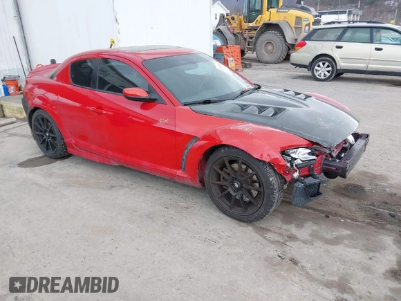 2006 Mazda RX-8 z VIN JM1FE173960203107, wystawiony jako IAAI lot #41416061 z przebiegiem 68 507 mil mil oraz . Historia ofert i sprzedaży dostępna na DreamBid. Obrazek 1.