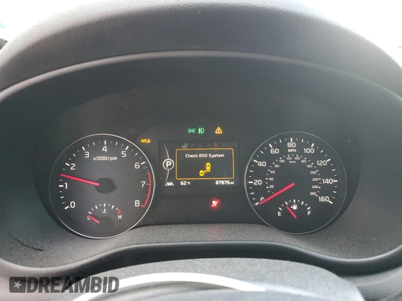 2017 Kia Sportage SX Turbo with VIN KNDPR3A66H7173548, listed as a Copart auction lot 46892905 with 87,876 mi miles and Non repairable. Bid and sale history available at DreamBid. Image 9.