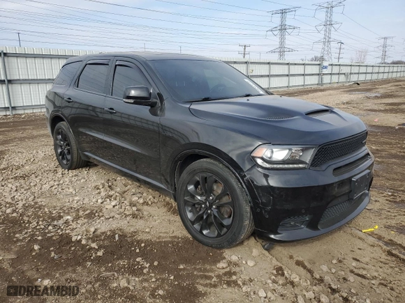 2020 Dodge Durango R/T with VIN 1C4SDJCT7LC321206, listed as a Copart auction lot 44247275 with 74,128 mi miles and Salvage Title. Bid and sale history available at carsss.com. Image 4.