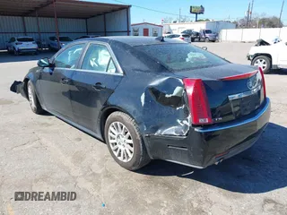 2010 Cadillac CTS Luxury with VIN 1G6DE5EG0A0102294, listed as a IAAI auction lot 38733400 with Not Provided miles. Bid and sale history available at carsss.com. Image 3.
