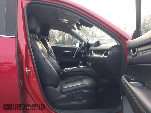 2018 Mazda CX-5 Grand Touring with VIN JM3KFBDM8J0406276, listed as a IAAI auction lot 41447355 with 70,772 mi miles. Bid and sale history available at carsss.com. Image 5.