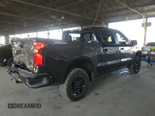 2023 Chevrolet Silverado 1500 LT Trail Boss with VIN 3GCUDFED6PG302032, listed as a Copart auction lot 43483165 with 5,865 mi miles and Salvage Title. Bid and sale history available at DreamBid. Image 3.