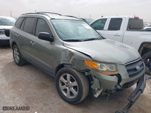 2009 Hyundai Santa Fe SE with VIN 5NMSH13E39H297907, listed as a IAAI auction lot 41708199 with 203,771 mi miles. Bid and sale history available at carsss.com. Image 1.