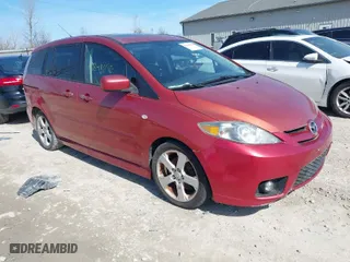 2006 Mazda Mazda5 Sport with VIN JM1CR293560105198, listed as a IAAI auction lot 41848070 with 215,465 mi miles. Bid and sale history available at carsss.com. Image 1.