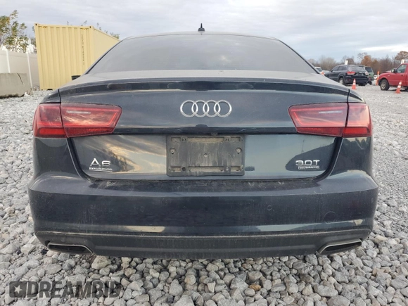 2018 Audi A6 Sport with VIN WAUF3AFC4JN109667, listed as a Copart auction lot 79172224 with 53,213 mi miles and Salvage Title. Bid and sale history available at carsss.com. Image 6.
