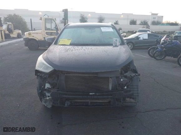 2017 Hyundai Santa Fe Sport 2.4L with VIN 5NMZU3LBXHH031228, listed as a IAAI auction lot 41812105 with 100,834 mi miles. Bid and sale history available at carsss.com. Image 13.