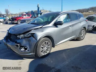 2018 Nissan Murano Platinum with VIN 5N1AZ2MH3JN138153, listed as a IAAI auction lot 41452921 with 123,643 mi miles. Bid and sale history available at carsss.com. Image 18.