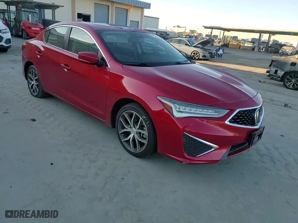 2019 Acura ILX w/Premium Pkg with VIN 19UDE2F72KA001958, listed as a Copart auction lot 42586095 with 0 mi miles and Salvage Title. Bid and sale history available at carsss.com. Image 11.