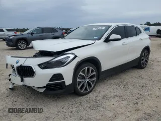 2023 BMW X2 sDrive28i with VIN WBXYH9C00P5V38984, listed as a Copart auction lot 89321155 with 47,287 mi miles and Salvage Title. Bid and sale history available at carsss.com. Image 1.