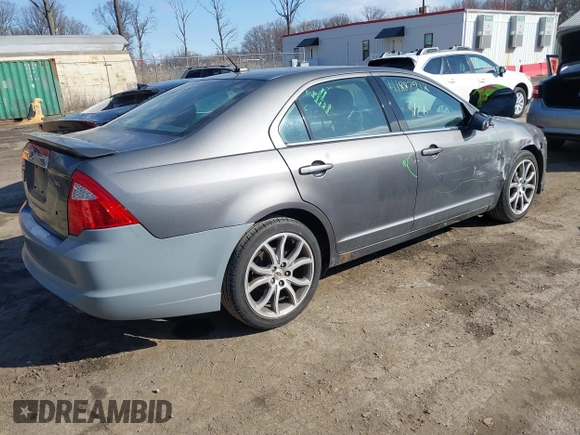 2012 Ford Fusion SEL with VIN 3FAHP0JAXCR148902, listed as a IAAI auction lot 41887918 with 202,965 mi miles. Bid and sale history available at carsss.com. Image 4.