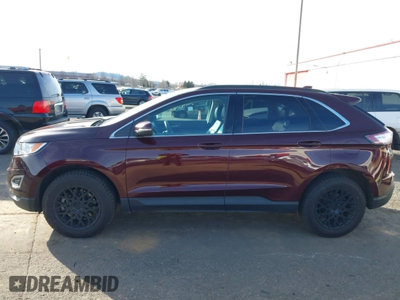 2018 Ford Edge SEL with VIN 2FMPK4J98JBC06837, listed as a IAAI auction lot 41570538 with 117,839 mi miles. Bid and sale history available at carsss.com. Image 14.