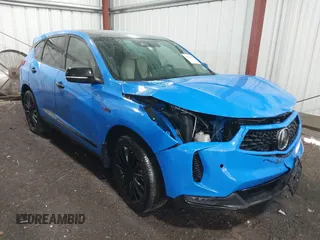 2022 Acura RDX Advance z VIN 5J8TC2H80NY000102, wystawiony jako IAAI lot #42418791 z przebiegiem 17 558 mil mil oraz . Historia ofert i sprzedaży dostępna na DreamBid. Obrazek 1.