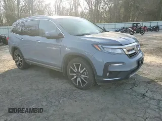 2022 Honda Pilot Touring 7-Passenger with VIN 5FNYF5H69NB031537, listed as a Copart auction lot 48986685 with 88,301 mi miles and Salvage title. Bid and sale history available at DreamBid. Image 12.