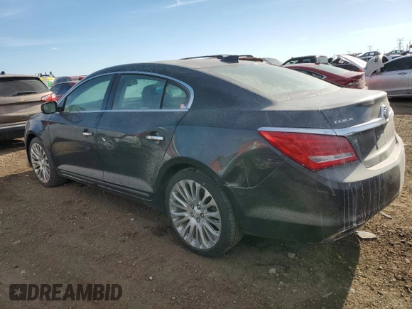 2015 Buick LaCrosse Premium II with VIN 1G4GF5G30FF267392, listed as a Copart auction lot 41984665 with 118,191 mi miles and Salvage Title. Bid and sale history available at DreamBid. Image 2.
