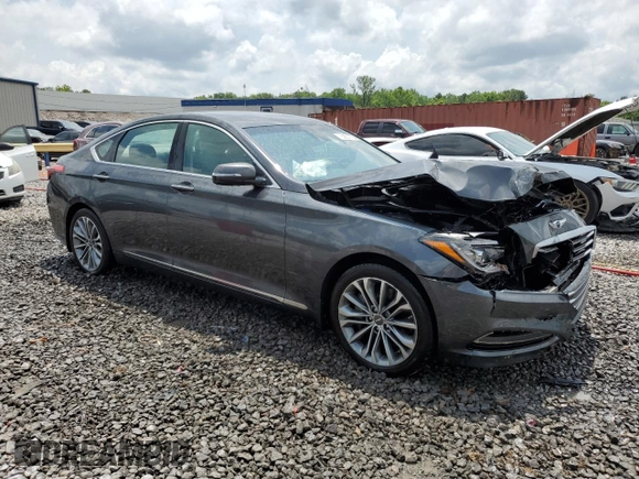2017 Genesis G80 3.8L z VIN KMHGN4JE0HU209613, wystawiony jako Copart lot #59531725 z przebiegiem 91 939 mil mil oraz Szkoda całkowita • Salvage title. Historia ofert i sprzedaży dostępna na DreamBid. Obrazek 4.