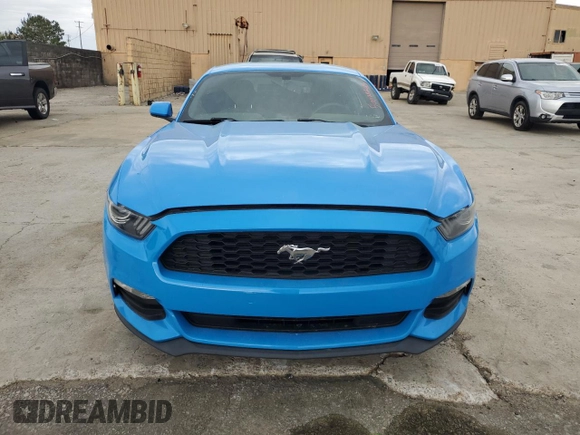 2017 Ford Mustang V6 with VIN 1FA6P8AM0H5262868, listed as a Copart auction lot 50028645 with 81,654 mi miles and Salvage Title. Bid and sale history available at carsss.com. Image 5.