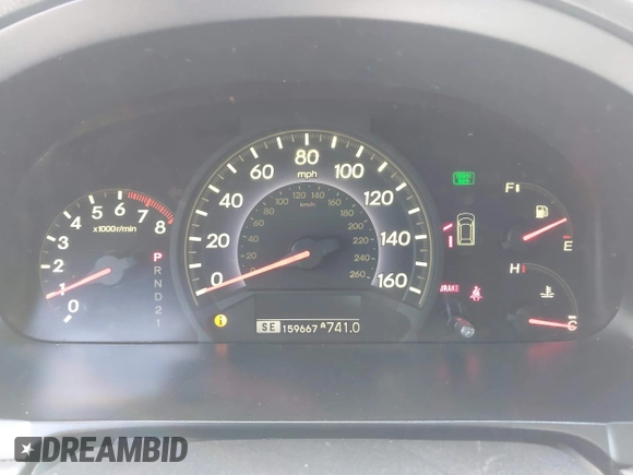 2005 Honda Odyssey TOURING with VIN 5FNRL38885B082482, listed as a IAAI auction lot 41879897 with 159,667 mi miles. Bid and sale history available at carsss.com. Image 7.