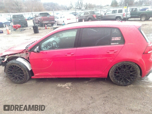 2018 Volkswagen Golf GTI S with VIN 3VW447AU5JM293826, listed as a IAAI auction lot 41836972 with 75,008 mi miles. Bid and sale history available at carsss.com. Image 14.