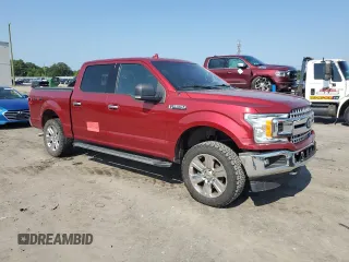 2018 Ford F-150 XL with VIN 1FTEW1EP5JFB82728, listed as a Copart auction lot 63589135 with 133,643 mi miles and Clean title. Bid and sale history available at DreamBid. Image 4.
