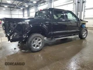2024 Ford F-150 XLT with VIN 1FTFW3L52RKD62897, listed as a Copart auction lot 46466335 with 15,532 mi miles and Salvage Title. Bid and sale history available at carsss.com. Image 3.