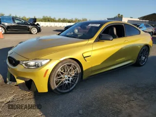 2017 BMW M4 with VIN WBS3R9C58HK708830, listed as a Copart auction lot 66844954 with 82,334 mi miles and Salvage Title. Bid and sale history available at carsss.com. Image 1.