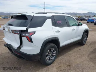 2025 Chevrolet Equinox FWD LT with VIN 3GNAXHEG3SL164652, listed as a IAAI auction lot 41813653 with 4,356 mi miles. Bid and sale history available at carsss.com. Image 4.