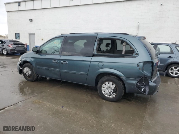 2006 Chrysler Town & Country LWB LX with VIN 2A4GP44R36R881120, listed as a Copart auction lot 45672755 with 78,488 mi miles and Salvage Title. Bid and sale history available at carsss.com. Image 2.