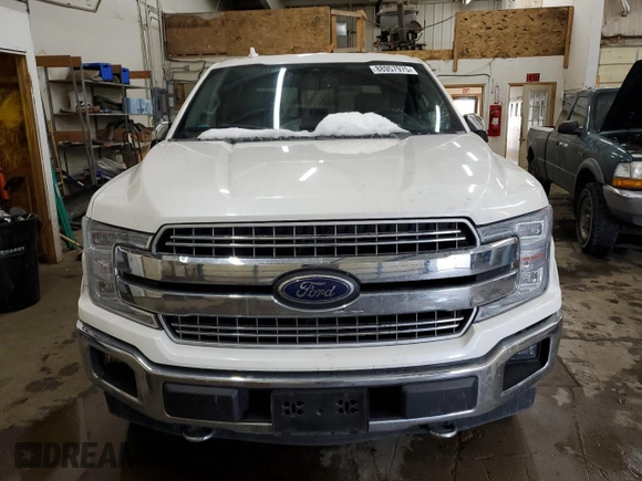 2018 Ford F-150 XL with VIN 1FTFW1EG6JFC02053, listed as a Copart auction lot 88957975 with 222,033 mi miles and Salvage Title. Bid and sale history available at carsss.com. Image 5.