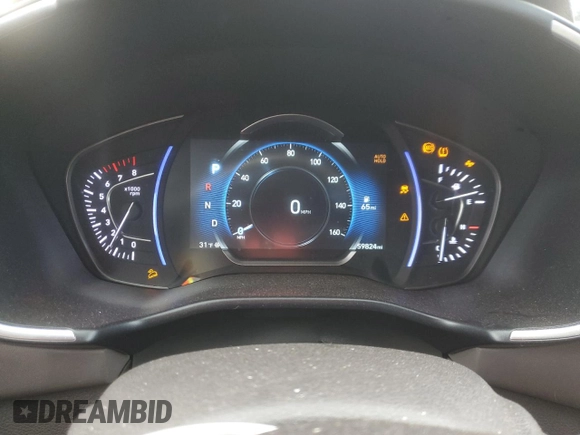 2019 Hyundai Santa Fe SEL z VIN 5NMS3CAD4KH012030, wystawiony jako Copart lot #42599535 z przebiegiem 59 824 mil mil oraz Szkoda całkowita • Salvage title. Historia ofert i sprzedaży dostępna na DreamBid. Obrazek 9.