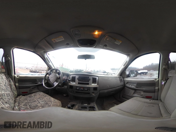 2007 Dodge Ram 2500 SLT with VIN 1D7KS28C67J525121, listed as a IAAI auction lot 41591016 with 224,865 mi miles. Bid and sale history available at carsss.com. Image 18.