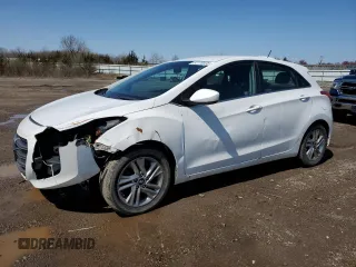 2017 Hyundai Elantra GT with VIN KMHD35LHXHU369245, listed as a Copart auction lot 51170535 with 122,425 mi miles and Salvage Title. Bid and sale history available at carsss.com. Image 1.