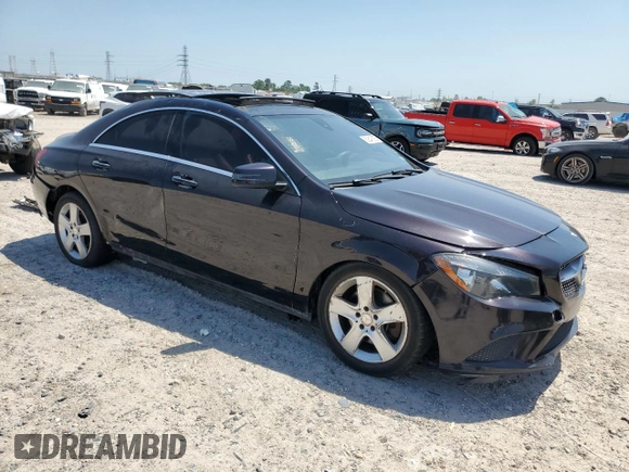 2016 Mercedes-Benz CLA 250 with VIN WDDSJ4GB8GN390045, listed as a Copart auction lot 52643505 with 125,300 mi miles and Clean title. Bid and sale history available at DreamBid. Image 4.