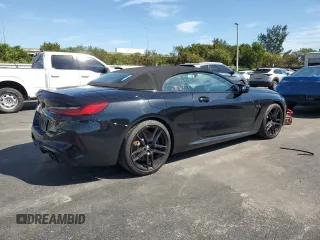 2020 BMW M8 Competition with VIN WBSDZ0C03LCD46724, listed as a Copart auction lot 47197245 with 29,618 mi miles and Salvage Title. Bid and sale history available at carsss.com. Image 3.