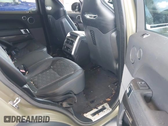 2021 Land Rover Range Rover Sport SVR with VIN SALWZ2RE1MA781663, listed as a IAAI auction lot 42383778 with Not provided miles and . Bid and sale history available at DreamBid. Image 8.