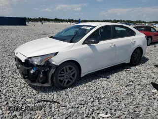2021 Kia Forte GT-Line with VIN 3KPF34AD6ME383062, listed as a Copart auction lot 65626475 with 65,725 mi miles and Salvage title. Bid and sale history available at DreamBid. Image 1.