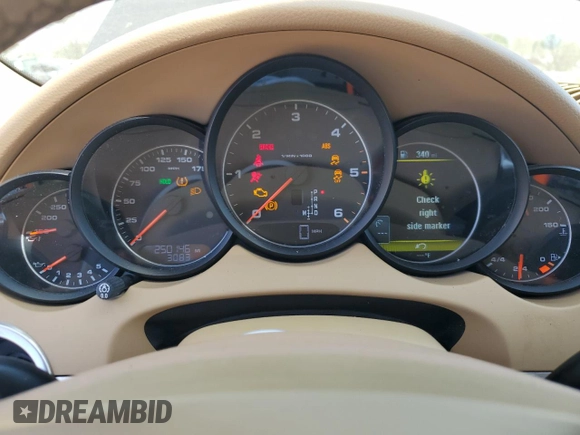 2013 Porsche Cayenne Diesel with VIN WP1AF2A22DLA35351, listed as a Copart auction lot 53888565 with 250,146 mi miles and Salvage title. Bid and sale history available at DreamBid. Image 9.