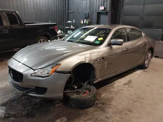 2015 Maserati Quattroporte S Q4 with VIN ZAM56RRAXF1158381, listed as a IAAI auction lot 39717772 with NaN miles. Bid and sale history available at carsss.com. Image 19.