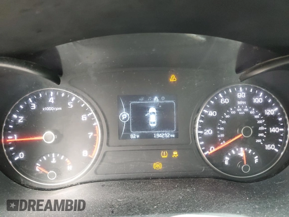 2018 Kia Optima LX with VIN KNAGT4L32J5238470, listed as a Copart auction lot 59335025 with 134,232 mi miles and Salvage title. Bid and sale history available at DreamBid. Image 9.
