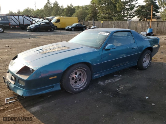 1986 Chevrolet Camaro Z28 Sport with VIN 1G1FP87H3GL113992, listed as a Copart auction lot 63439034 with 42,625 mi miles and Clean Title. Bid and sale history available at carsss.com. Image 1.