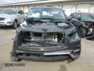 2024 Infiniti QX80 LUXE with VIN JN8AZ2AF9R9765097, listed as a Copart auction lot 70143504 with 15,085 mi miles and Non Repairable. Bid and sale history available at carsss.com. Image 5.