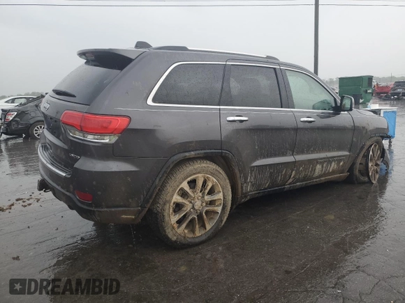 2018 Jeep Grand Cherokee Limited with VIN 1C4RJFBG6JC378311, listed as a Copart auction lot 53824985 with 96,596 mi miles and Salvage Title. Bid and sale history available at DreamBid. Image 3.