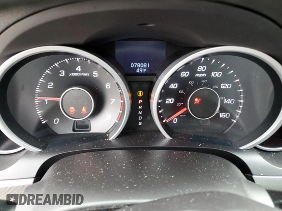 2010 Acura TL with VIN 19UUA8F22AA013724, listed as a Copart auction lot 50629755 with 78,081 mi miles and Salvage Title. Bid and sale history available at carsss.com. Image 9.