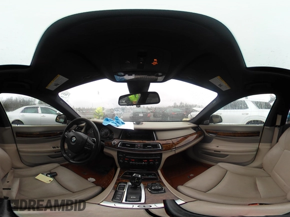 2013 BMW 7 Series 750Li xDrive with VIN WBAYF8C56DD140816, listed as a IAAI auction lot 41709920 with 157,842 mi miles and . Bid and sale history available at DreamBid. Image 19.